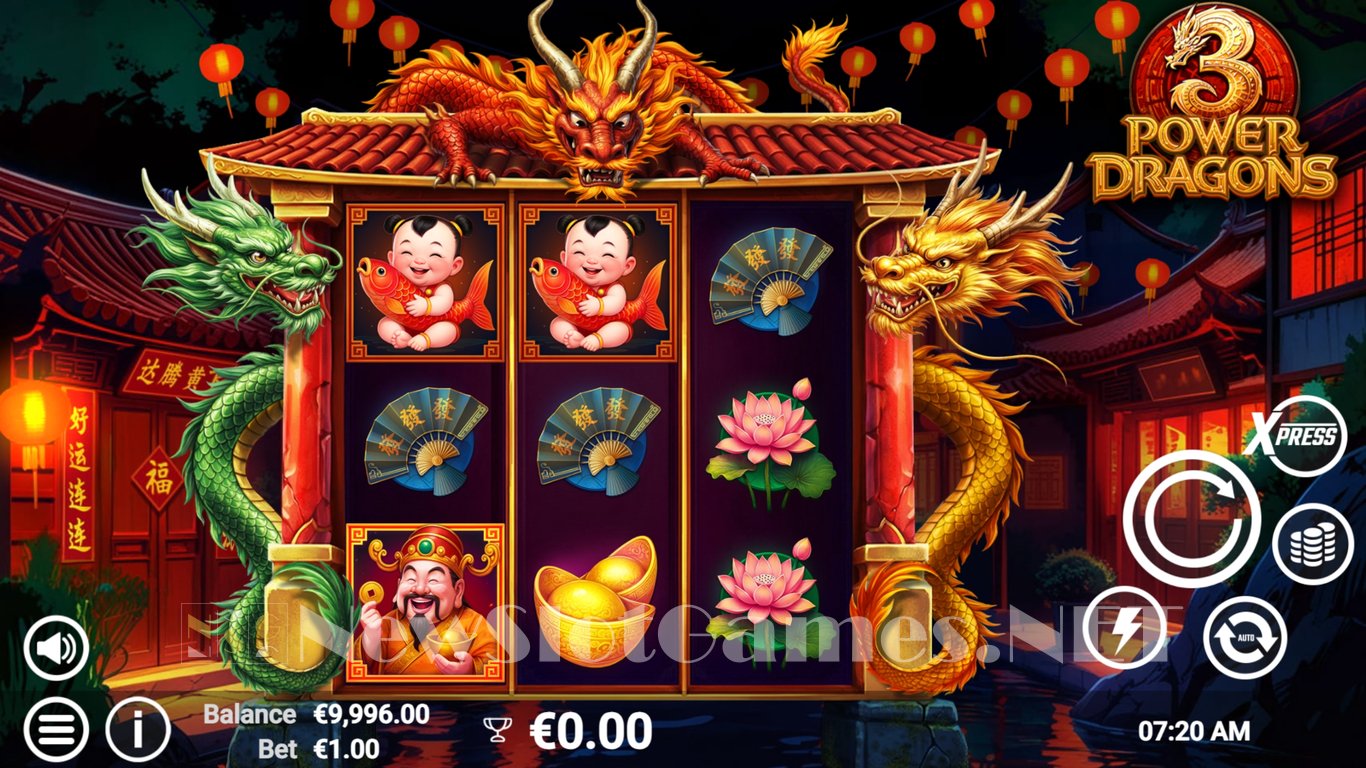 3 Power Dragons Slot Slot Image in Demo - pic. 3