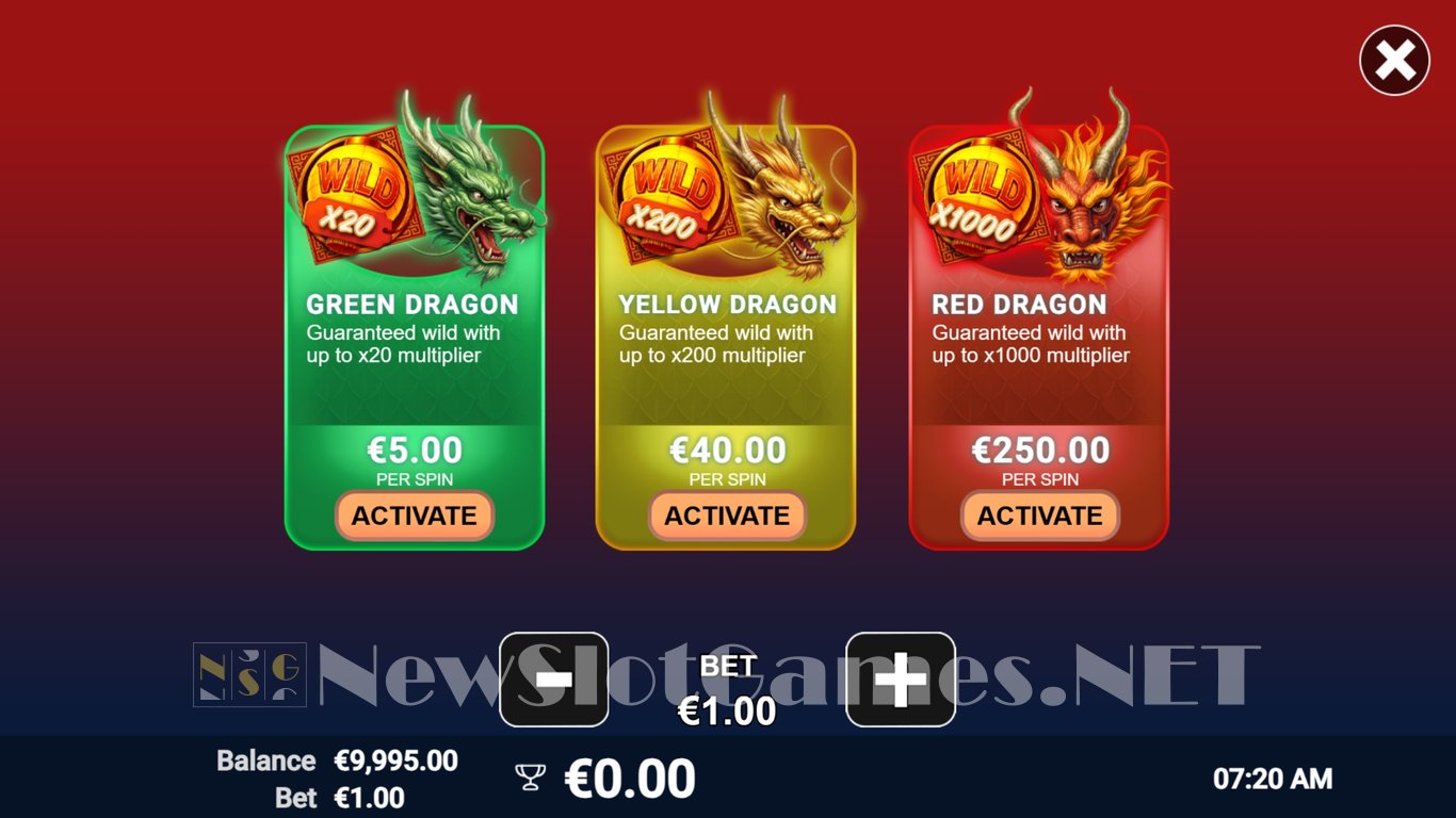 3 Power Dragons Slot Slot Image in Demo - pic. 4