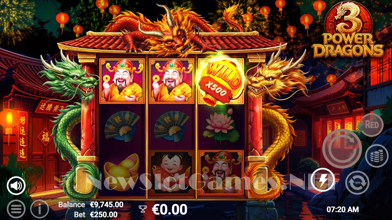 3 Power Dragons Slot Slot Image in Demo - pic. 5