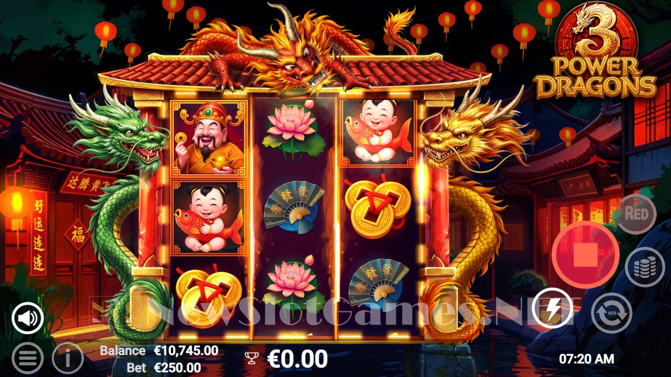 3 Power Dragons Slot Slot Image in Demo - pic. 7