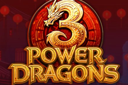 3 Power Dragons Slot Logo