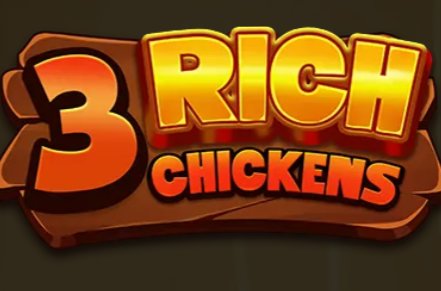 3 Rich Chickens Slot Logo