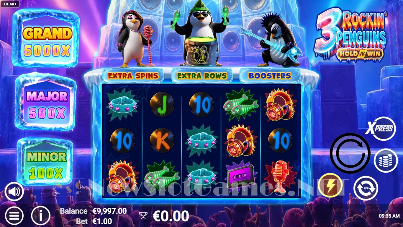 3 Rockin Penguins Slot Slot Image in Demo - pic. 2