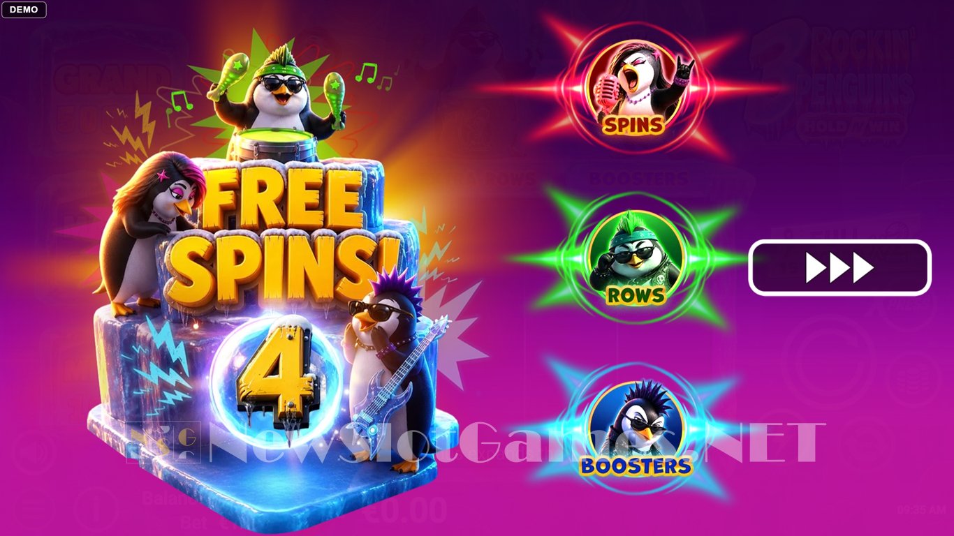 3 Rockin Penguins Slot Slot Image in Demo - pic. 5
