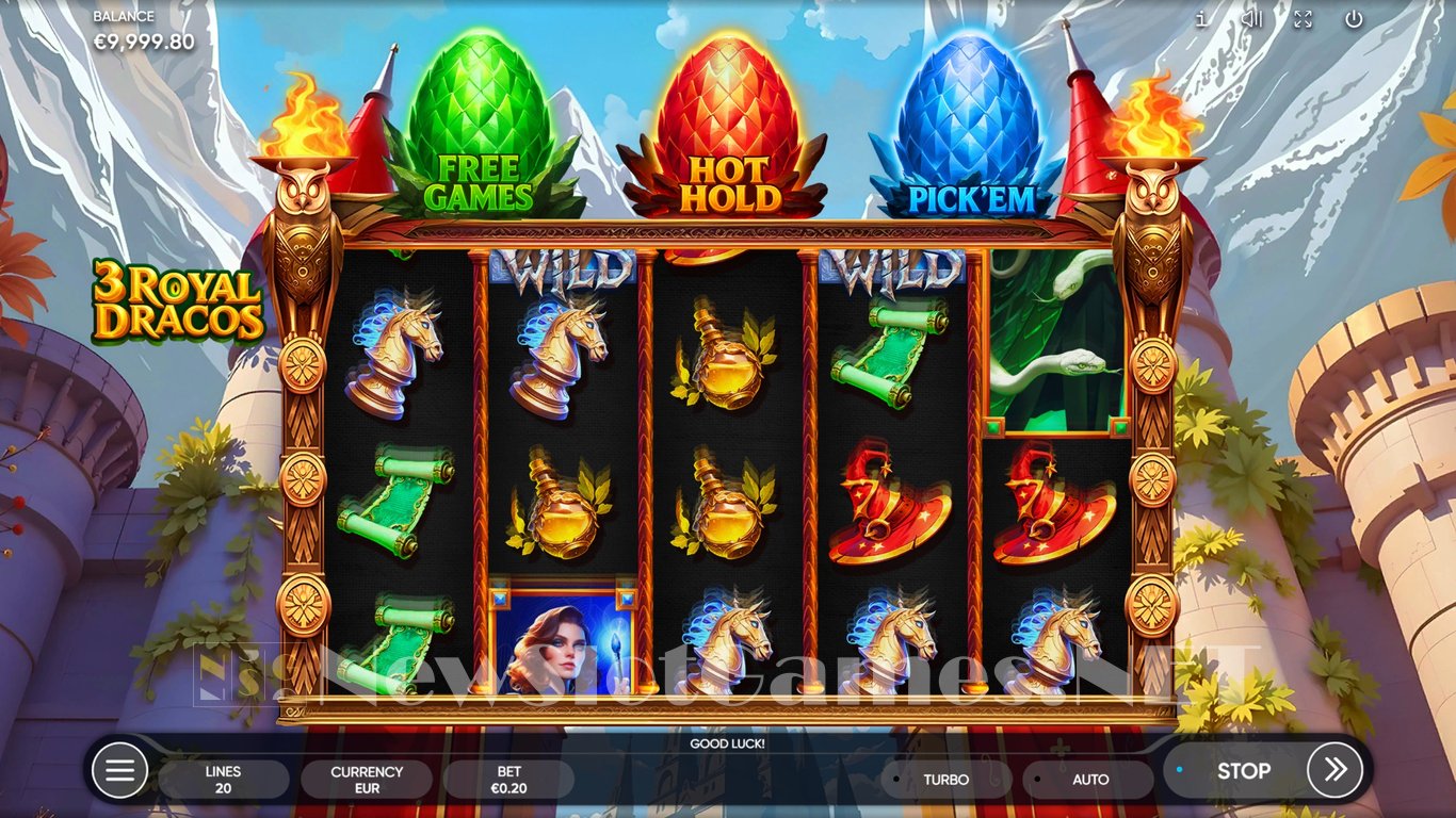 3 Royal Dracos Slot Demo Image