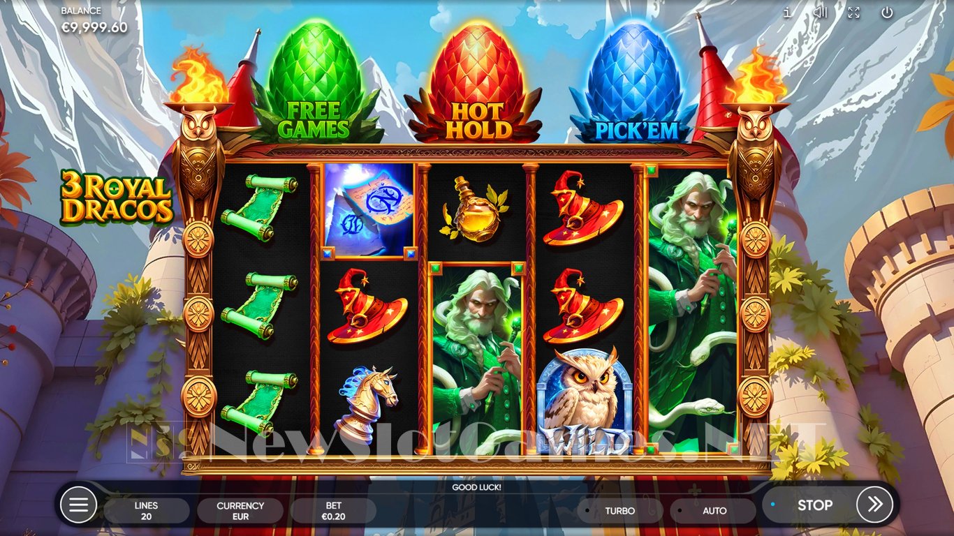 3 Royal Dracos Slot Slot Image in Demo - pic. 2