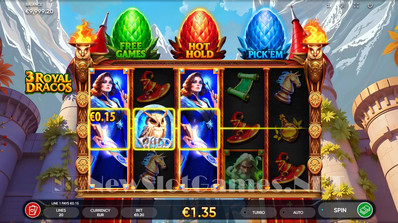 3 Royal Dracos Slot Slot Image in Demo - pic. 3