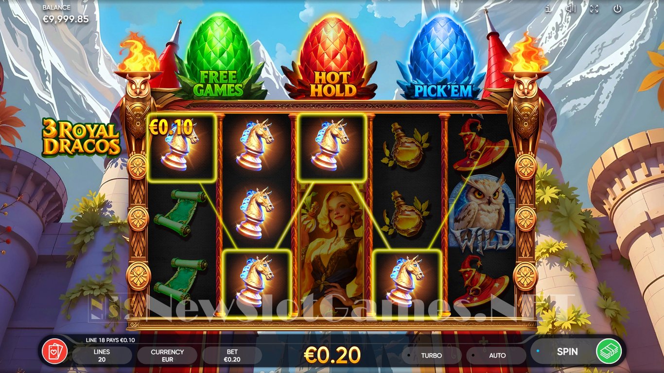3 Royal Dracos Slot Slot Image in Demo - pic. 4