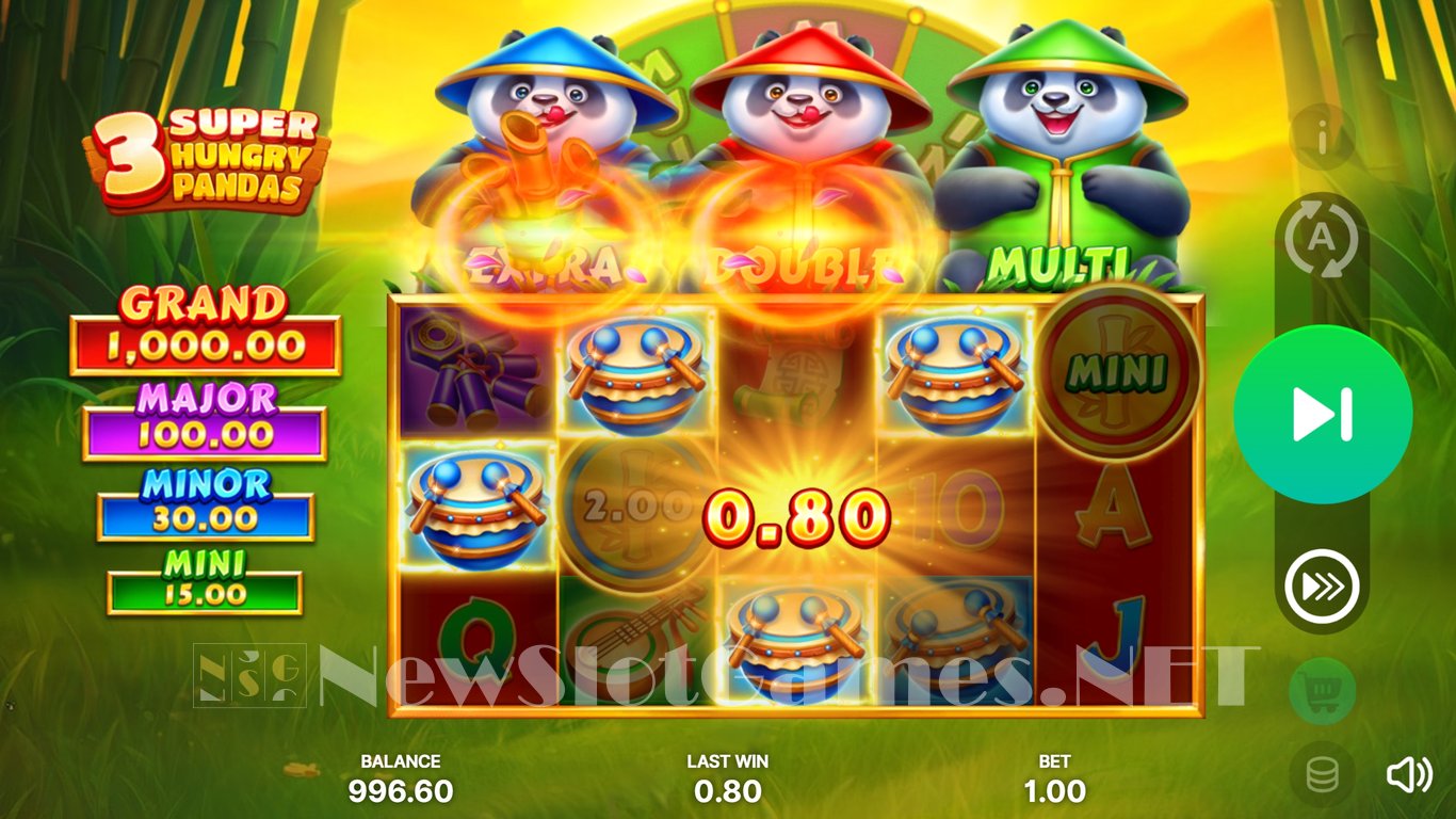 3 Super Hungry Pandas Slot Slot Image in Demo - pic. 2
