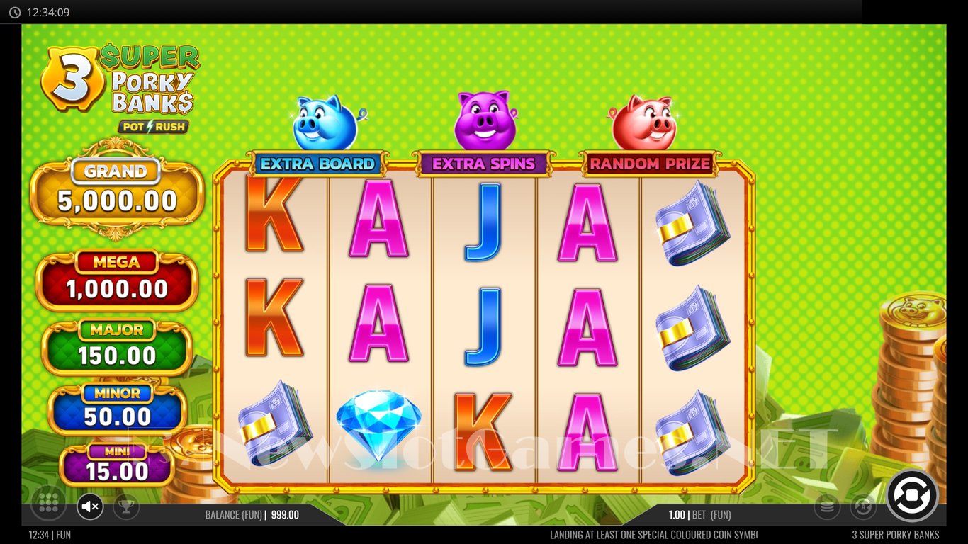3 Super Porky Banks Slot Demo Image