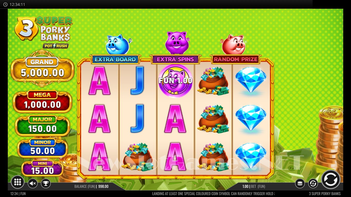 3 Super Porky Banks Slot Slot Image in Demo - pic. 2