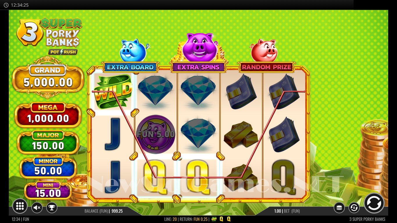 3 Super Porky Banks Slot Slot Image in Demo - pic. 4