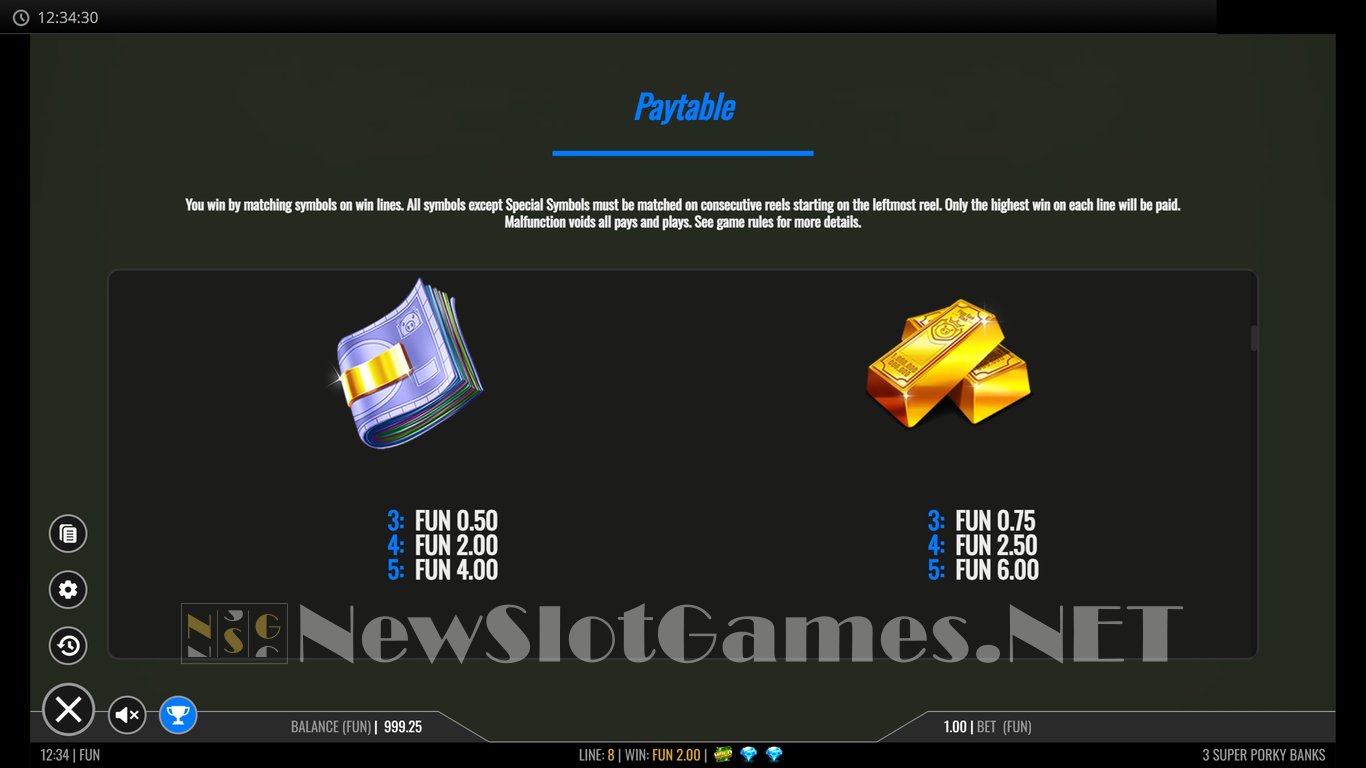 3 Super Porky Banks Slot Slot Image in Demo - pic. 7