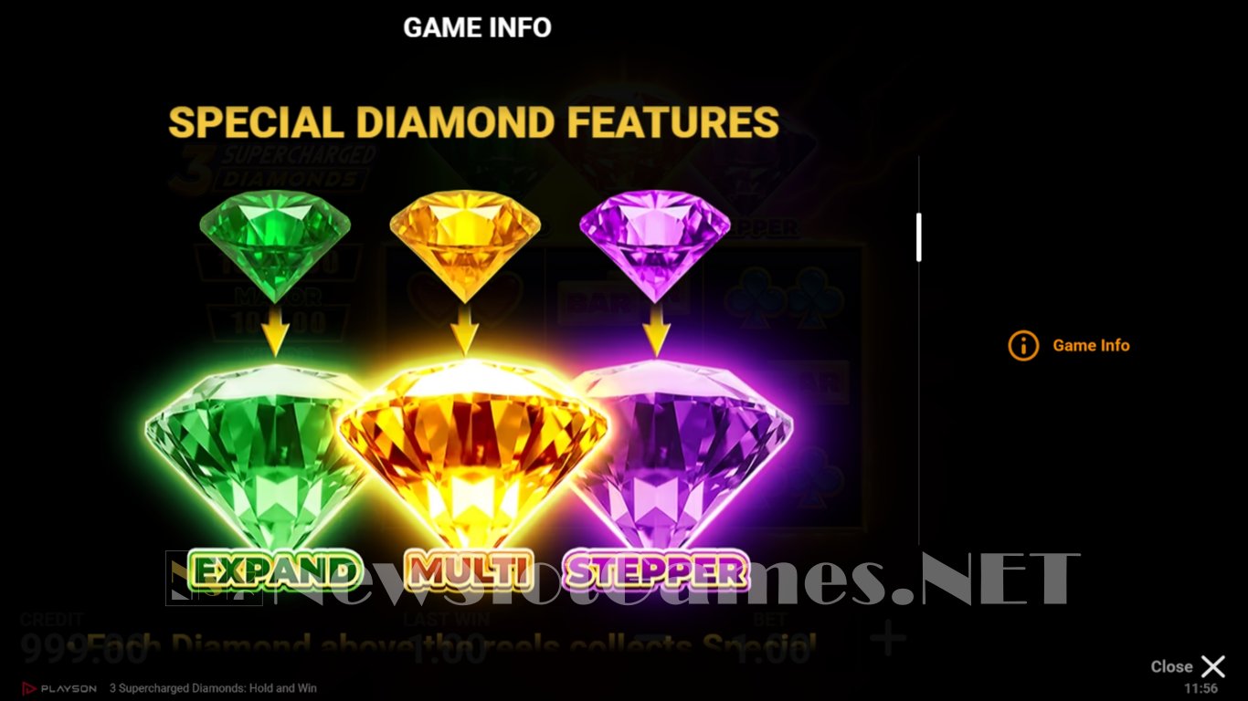 3 Supercharged Diamonds Slot Slot Image in Demo - pic. 4