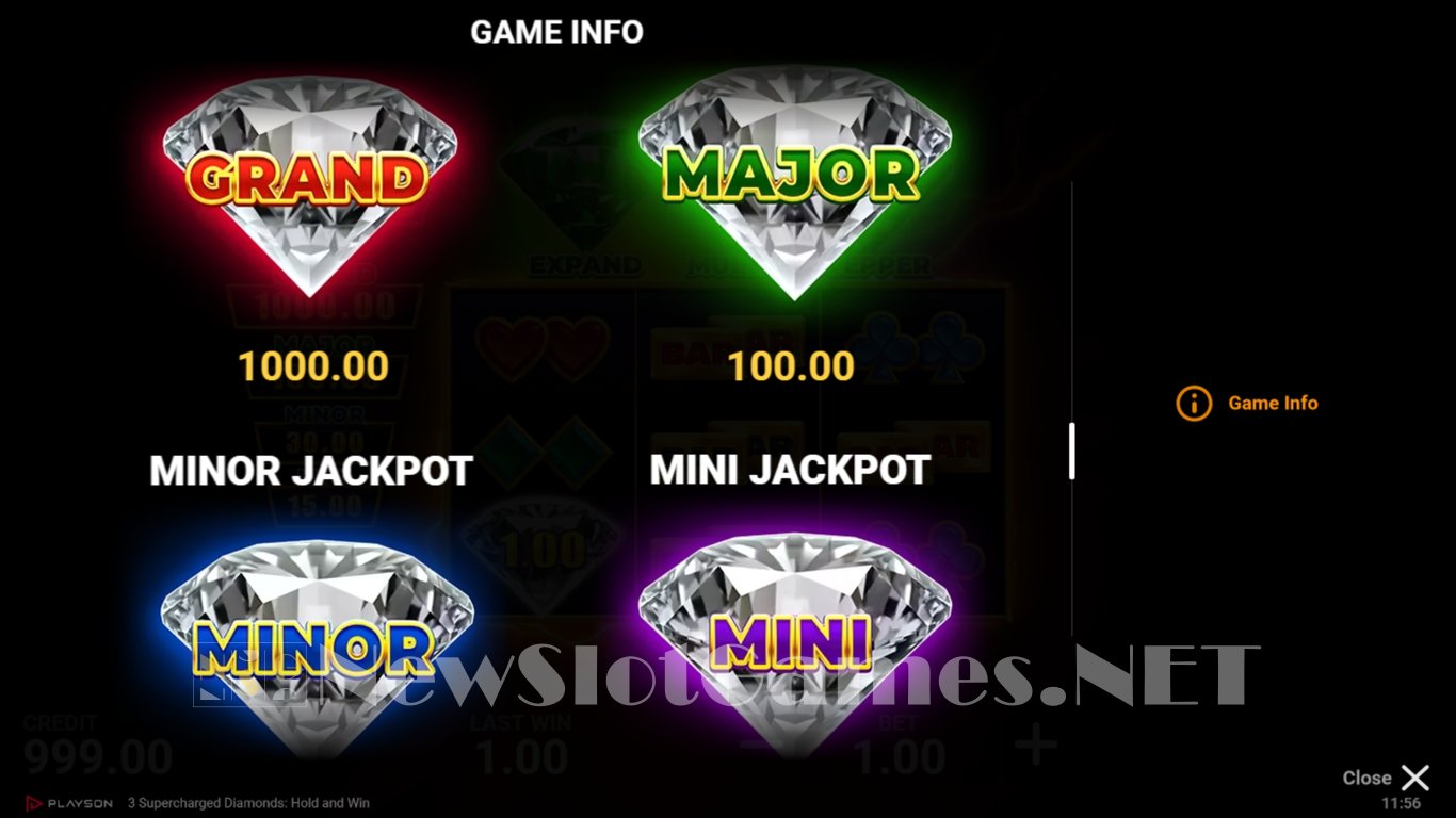 3 Supercharged Diamonds Slot Slot Image in Demo - pic. 5