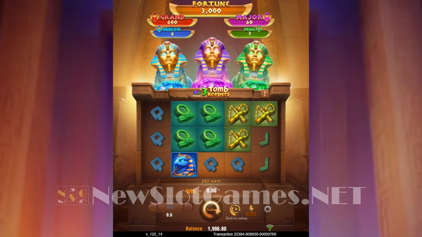3 Tomb Keepers Slot Demo Image