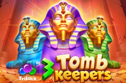 3 Tomb Keepers Slot Logo