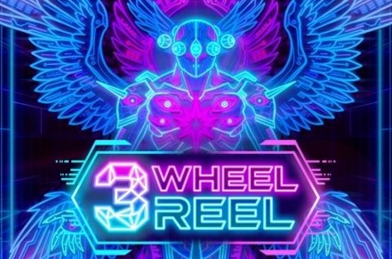 3 Wheel Reel Slot Logo