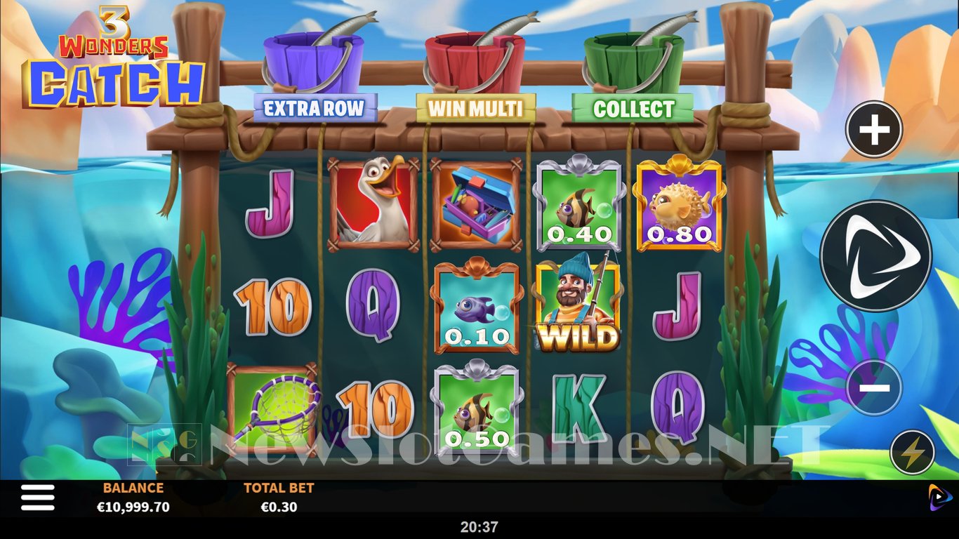 3 Wonders Catch Slot Demo Image