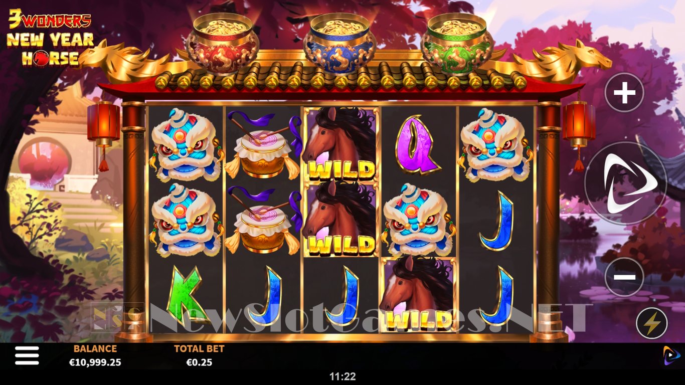 3 Wonders New Year Horse Slot Slot Image in Demo - pic. 2