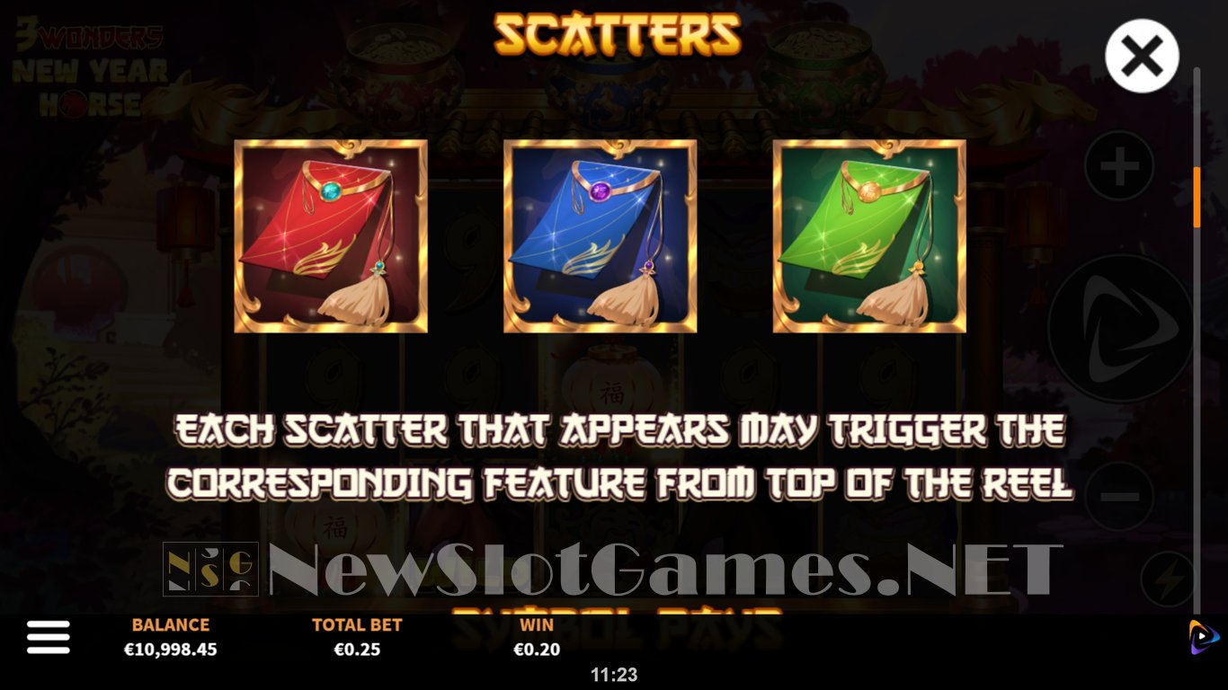 3 Wonders New Year Horse Slot Slot Image in Demo - pic. 6