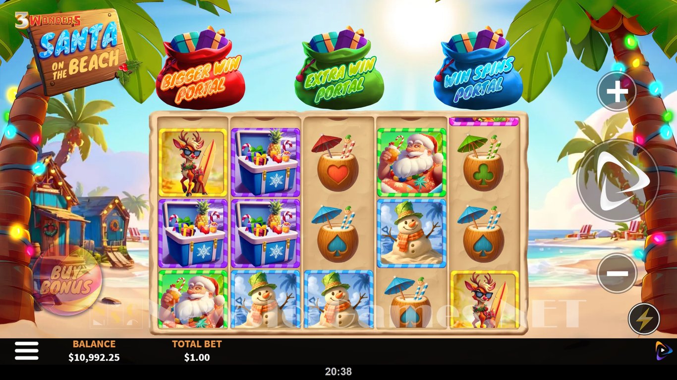 3 Wonders Santa On The Beach Slot Slot Image in Demo - pic. 5