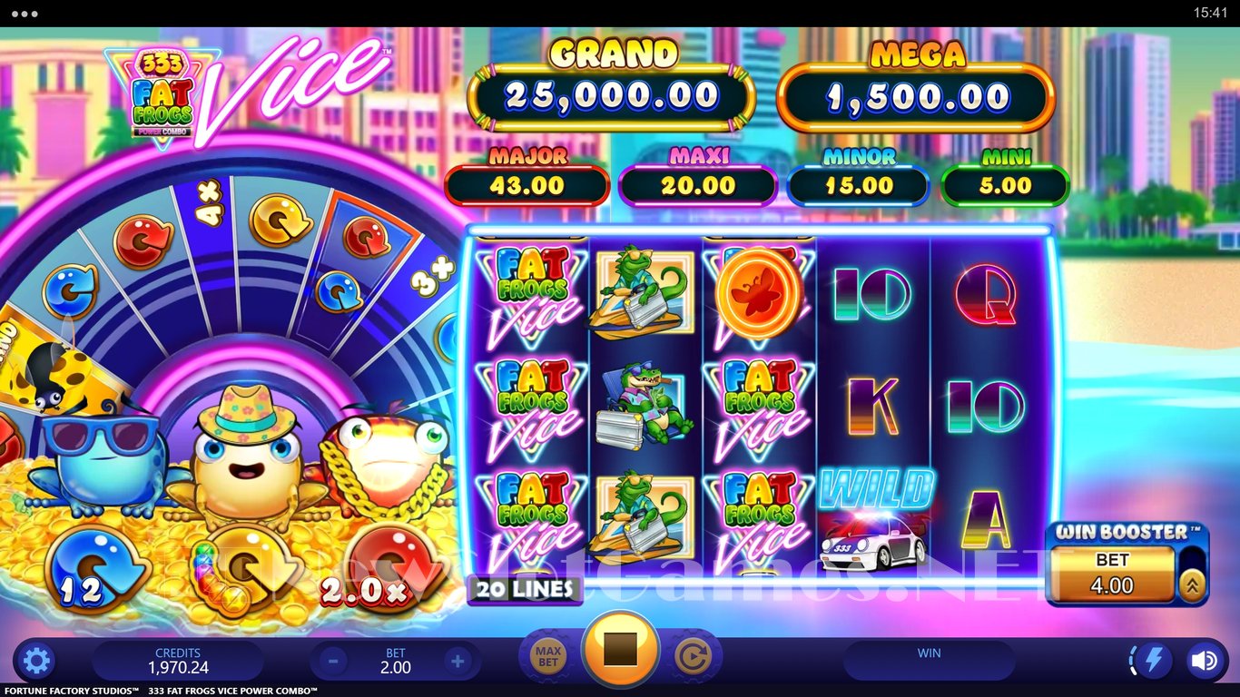 333 Fat Frogs Vice Power Combo Slot Slot Image in Demo - pic. 4