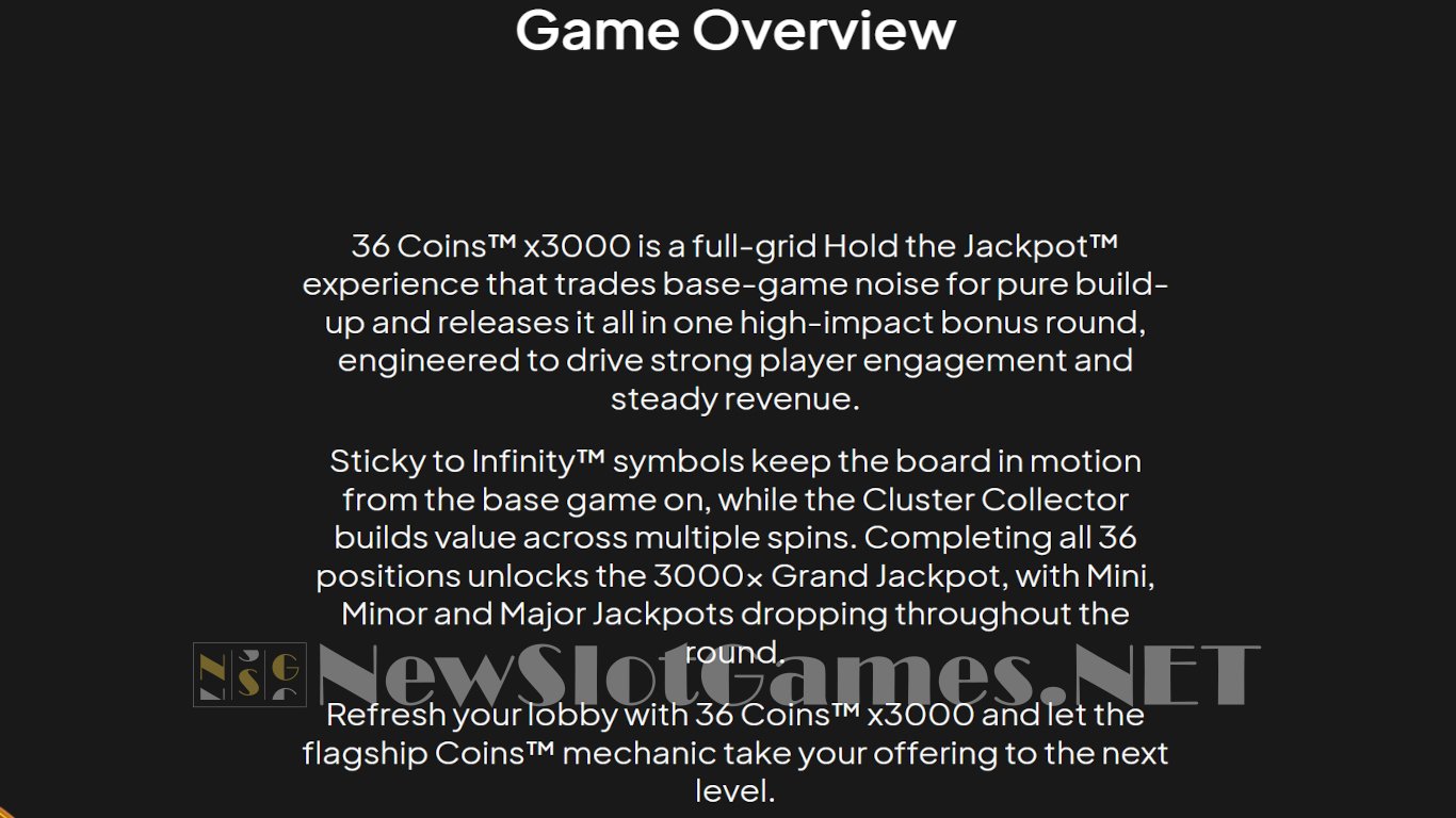 36 Coins x3000 Slot Demo Image
