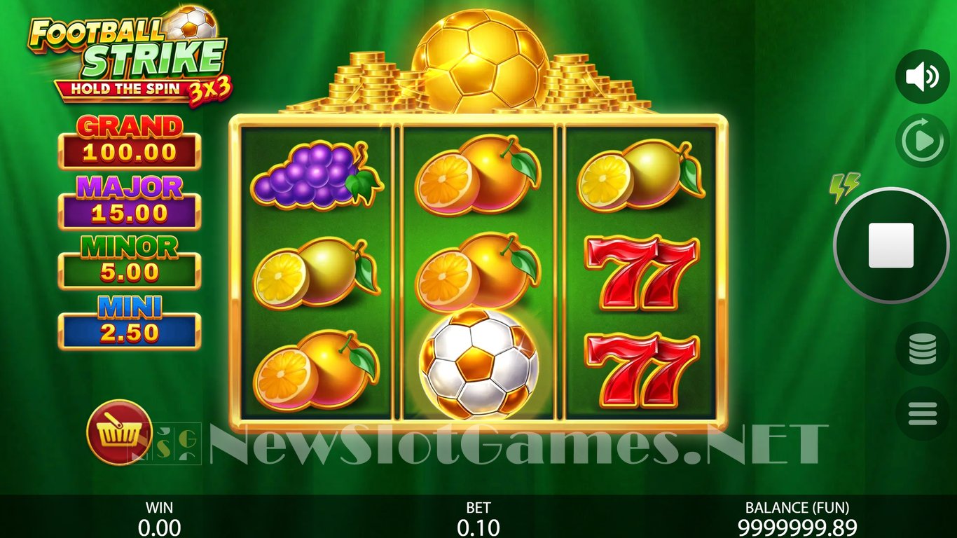 3x3 Football Strike Hold The Spin Slot Slot Image in Demo - pic. 2