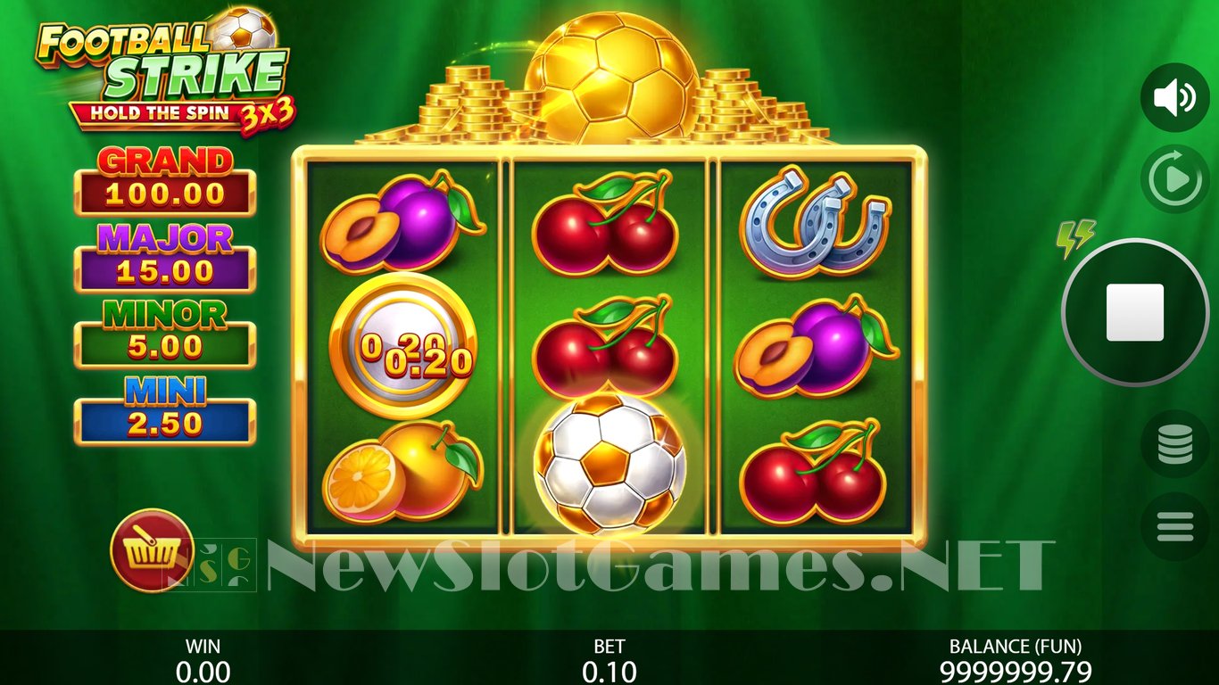 3x3 Football Strike Hold The Spin Slot Slot Image in Demo - pic. 3