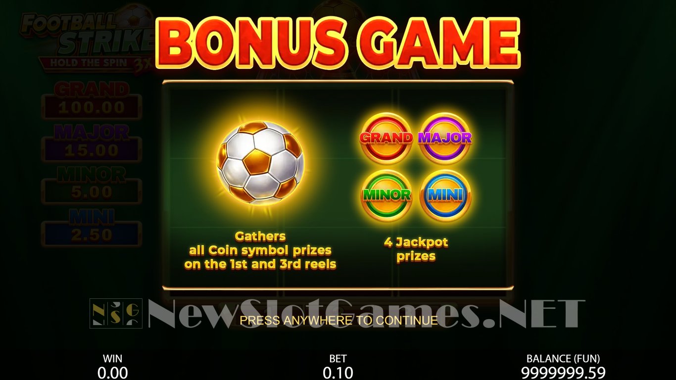 3x3 Football Strike Hold The Spin Slot Slot Image in Demo - pic. 4