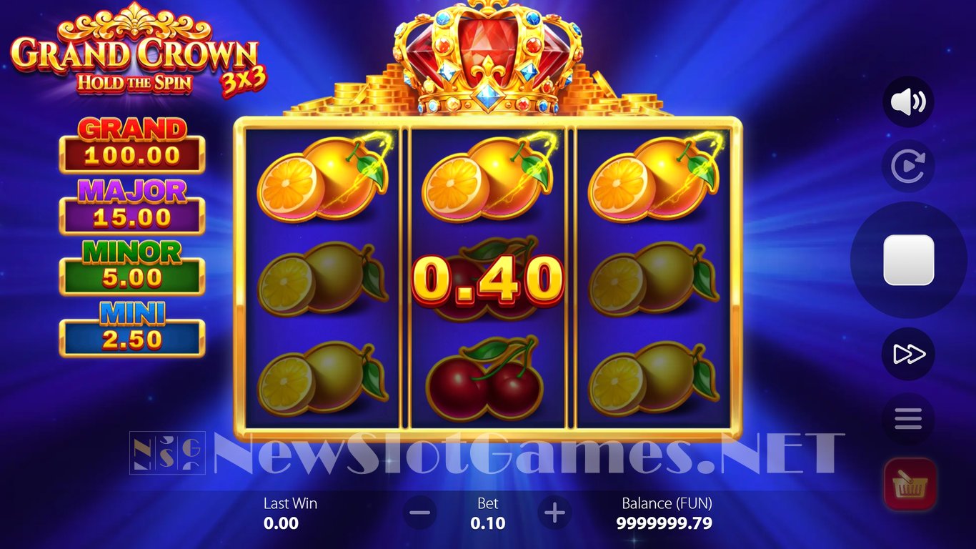 3x3 Grand Crown Slot Slot Image in Demo - pic. 2