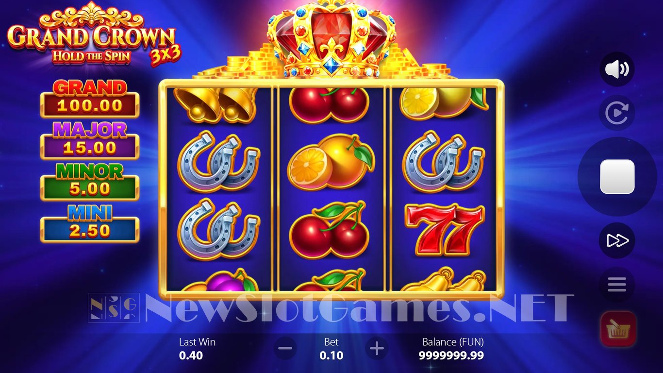 3x3 Grand Crown Slot Slot Image in Demo - pic. 3