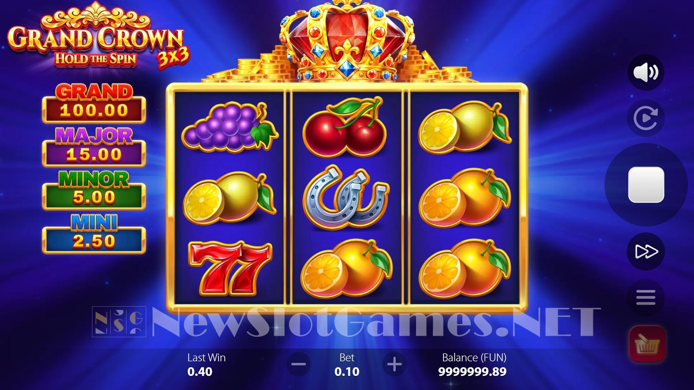 3x3 Grand Crown Slot Slot Image in Demo - pic. 4