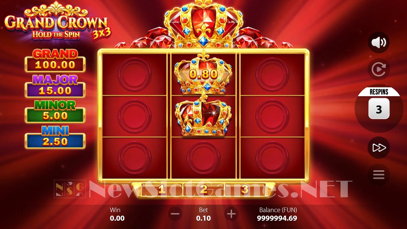 3x3 Grand Crown Slot Slot Image in Demo - pic. 7