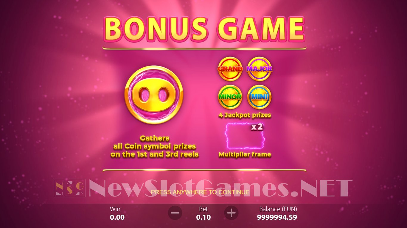 3x3 Pink Piggy Hold the Spin Slot Slot Image in Demo - pic. 5