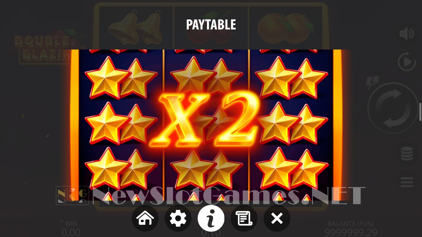 3x5 Double Blazing Slot Slot Image in Demo - pic. 3
