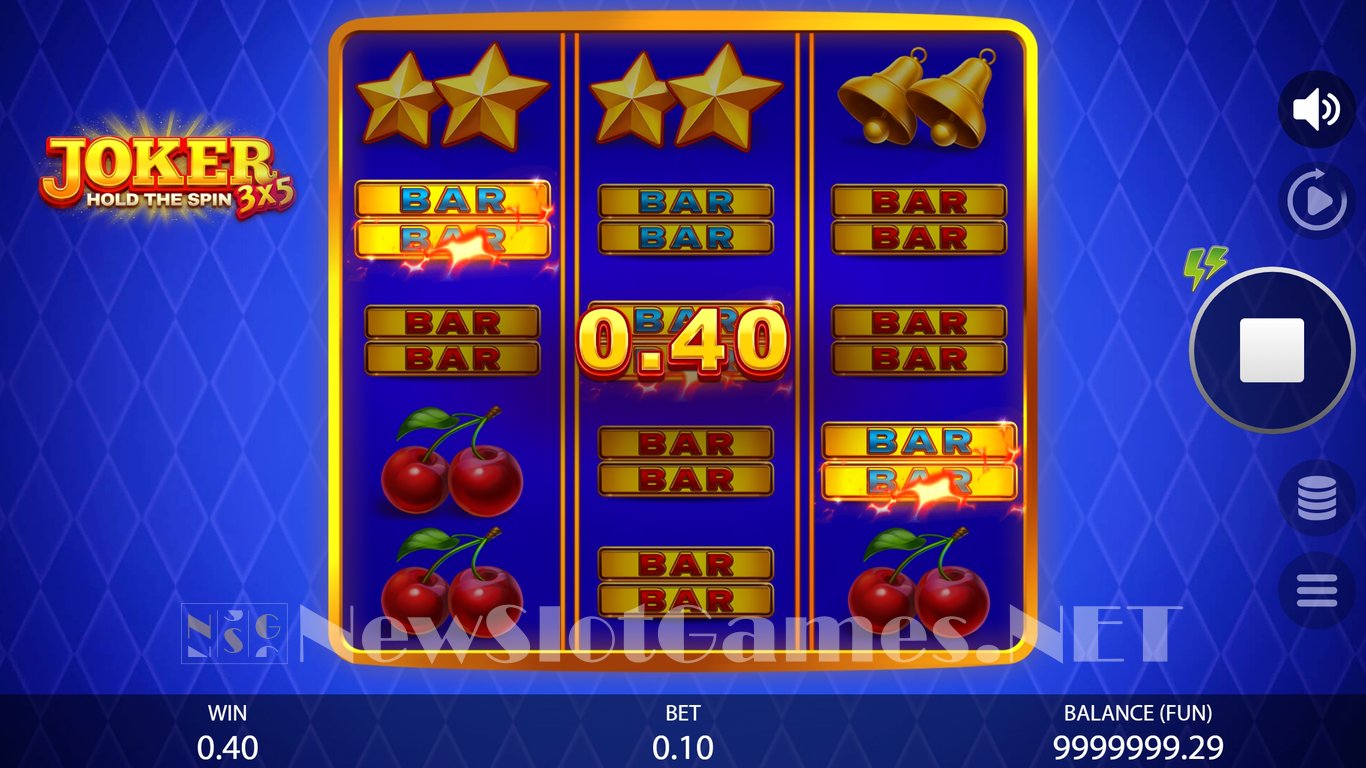 3x5 Joker Hold The Spin Slot Slot Image in Demo - pic. 3