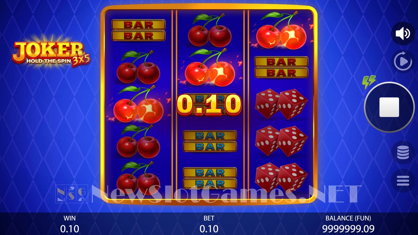 3x5 Joker Hold The Spin Slot Slot Image in Demo - pic. 5
