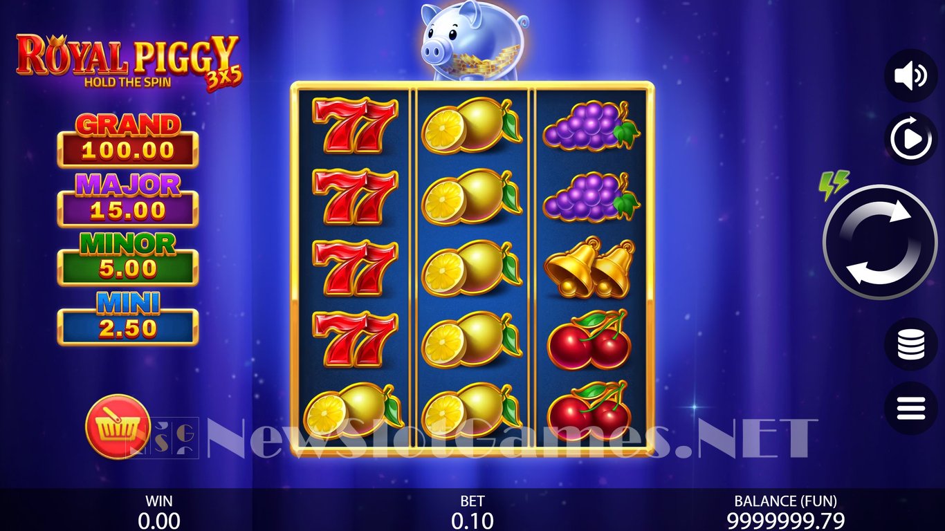 3x5 Royal Piggy Slot Slot Image in Demo - pic. 2