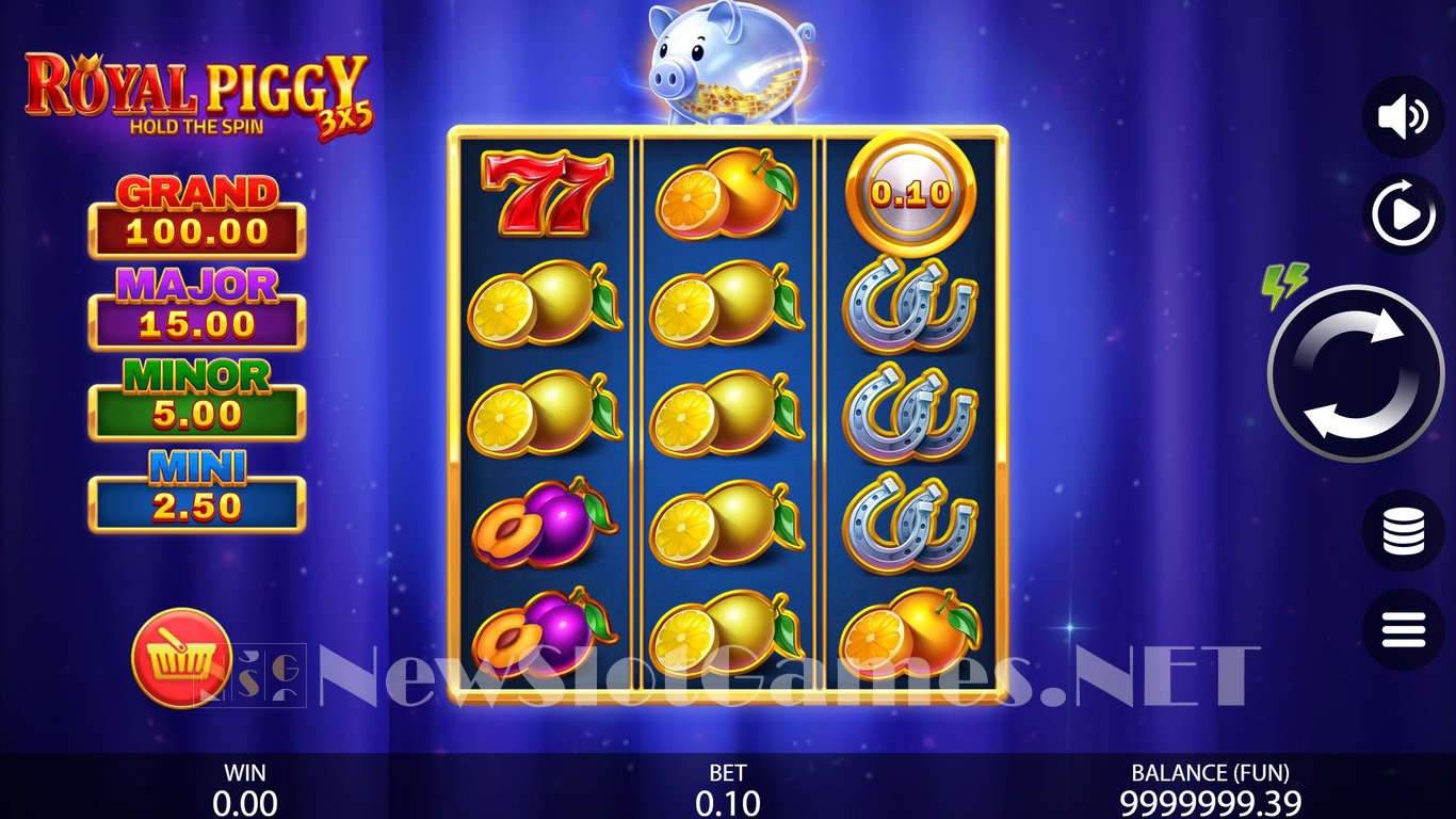 3x5 Royal Piggy Slot Slot Image in Demo - pic. 4
