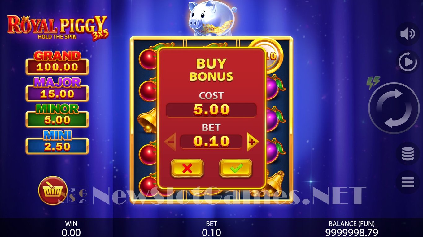3x5 Royal Piggy Slot Slot Image in Demo - pic. 6