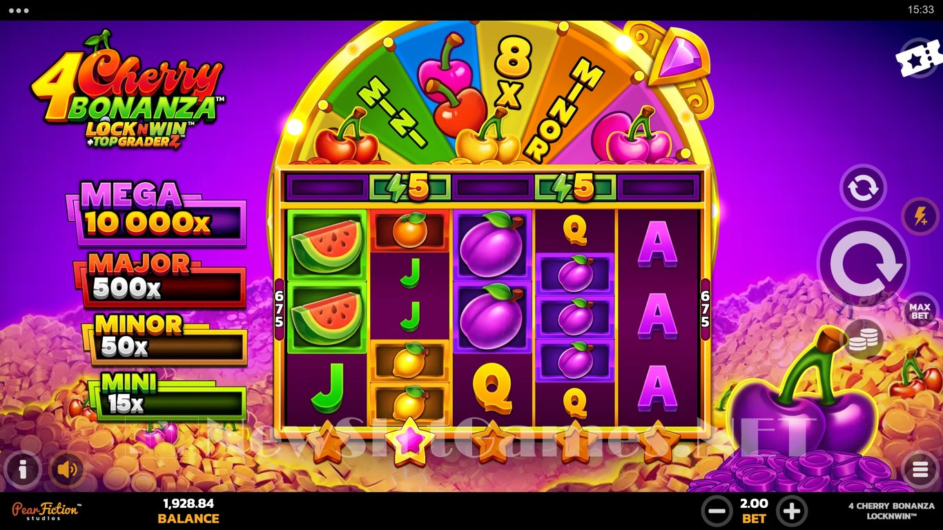 4 Cherry Bonanza LockNWin Slot Slot Image in Demo - pic. 2