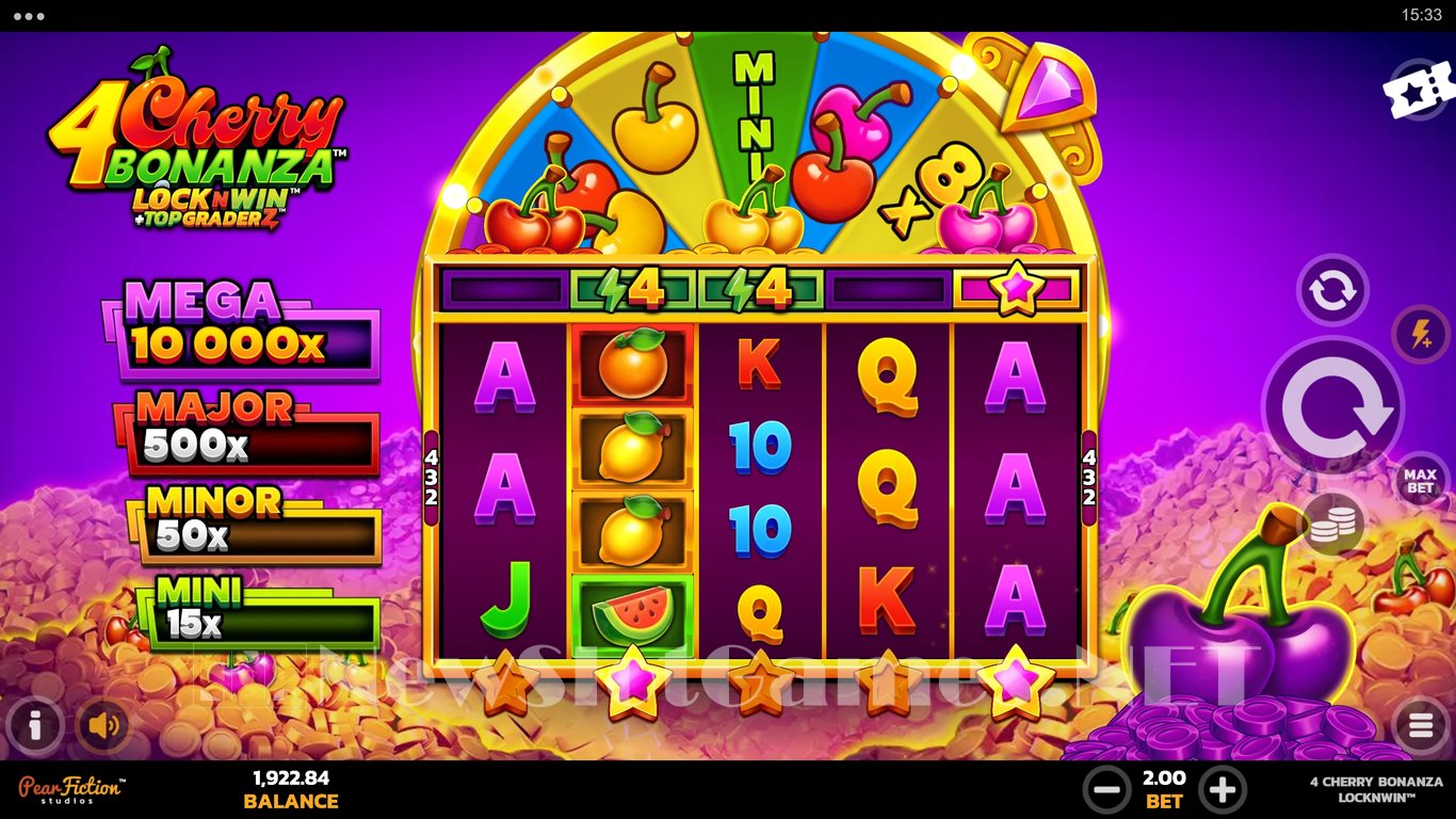 4 Cherry Bonanza LockNWin Slot Slot Image in Demo - pic. 3