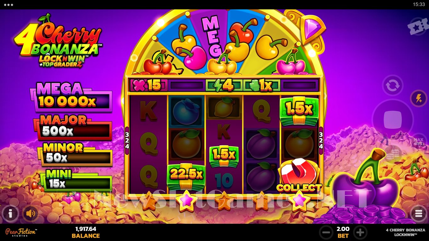 4 Cherry Bonanza LockNWin Slot Slot Image in Demo - pic. 5