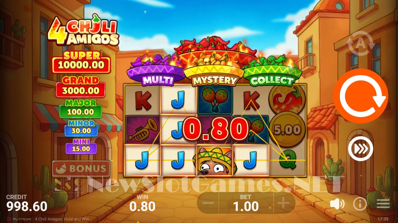4 Chili Amigos Slot Demo Image