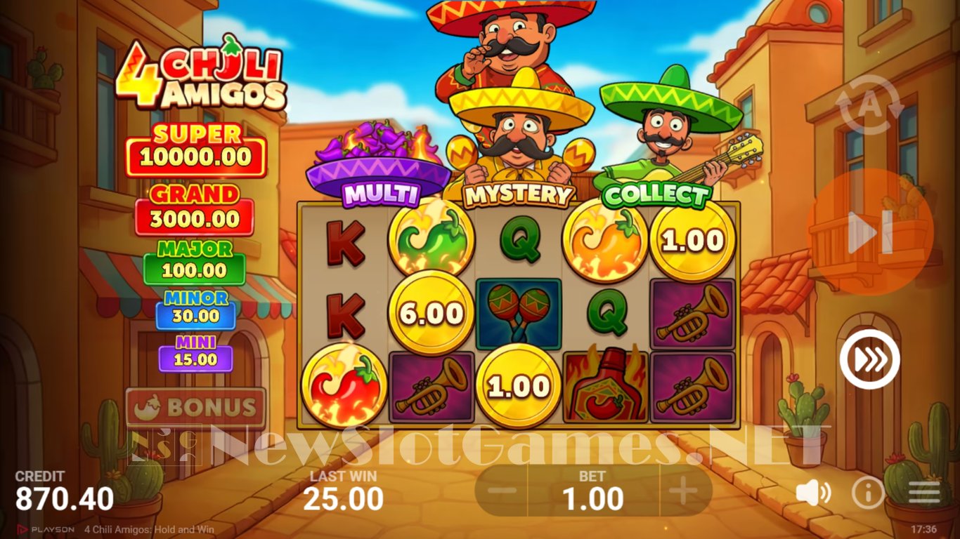 4 Chili Amigos Slot Slot Image in Demo - pic. 7