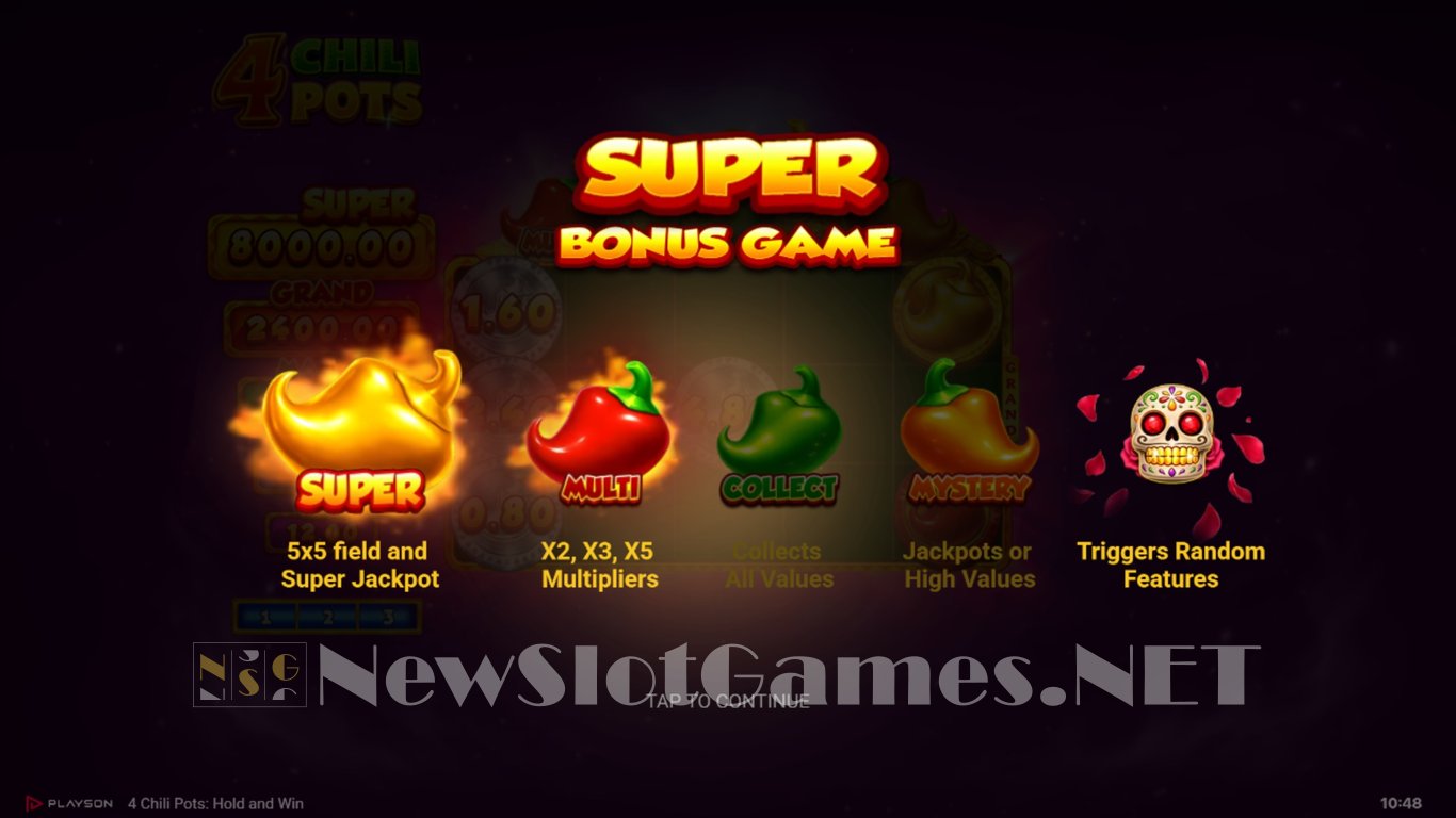 4 Chili Pots Hold and Win Slot Slot Image in Demo - pic. 6