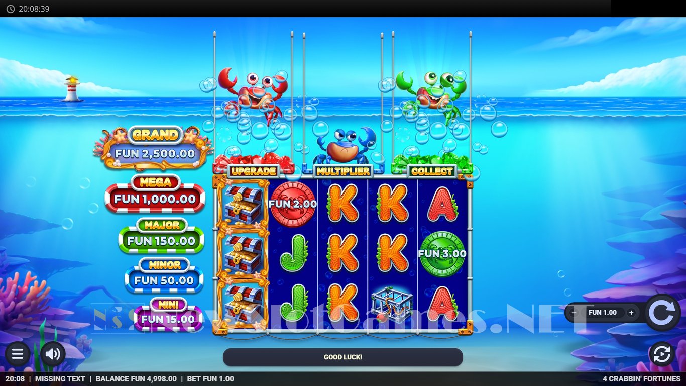 4 Crabbin Fortunes Slot Demo Image