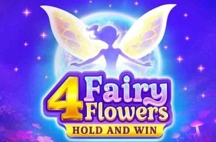 4 Fairy Flowers Slot Logo